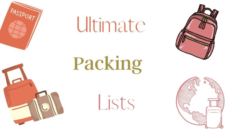 Ultimate Packing Lists - Wandering Traveler