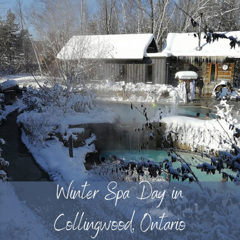 Winter Spa Day in Collingwood Ontario