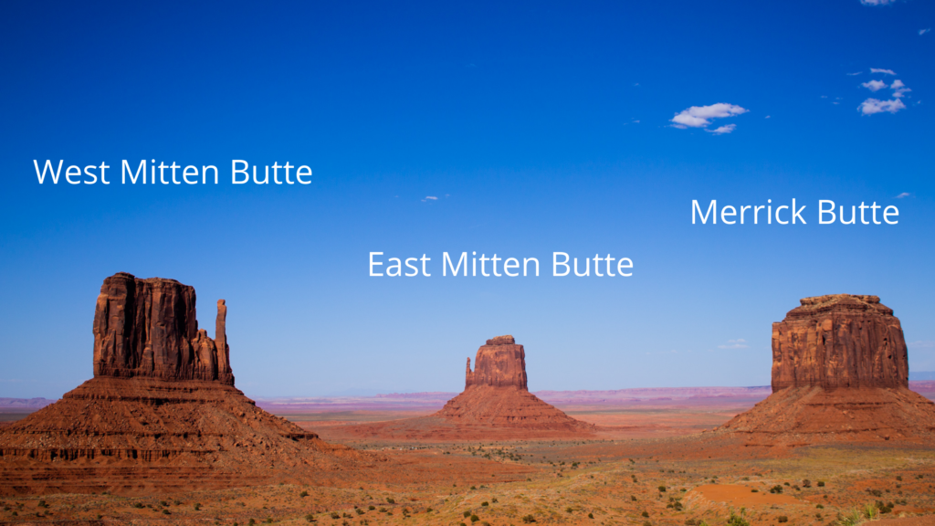 East and West Mitten Butte Merrick Butte