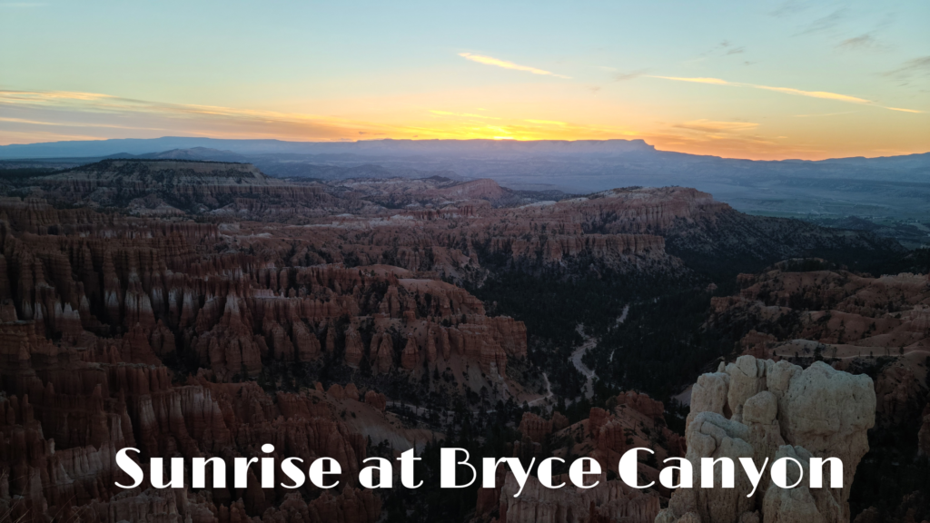 Sunrise Bryce Canyon